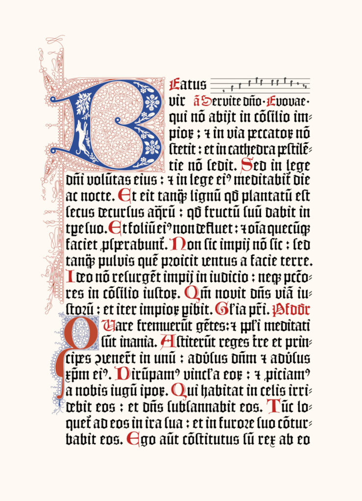 Mainz Psalter – Early printed psalm book, 1459