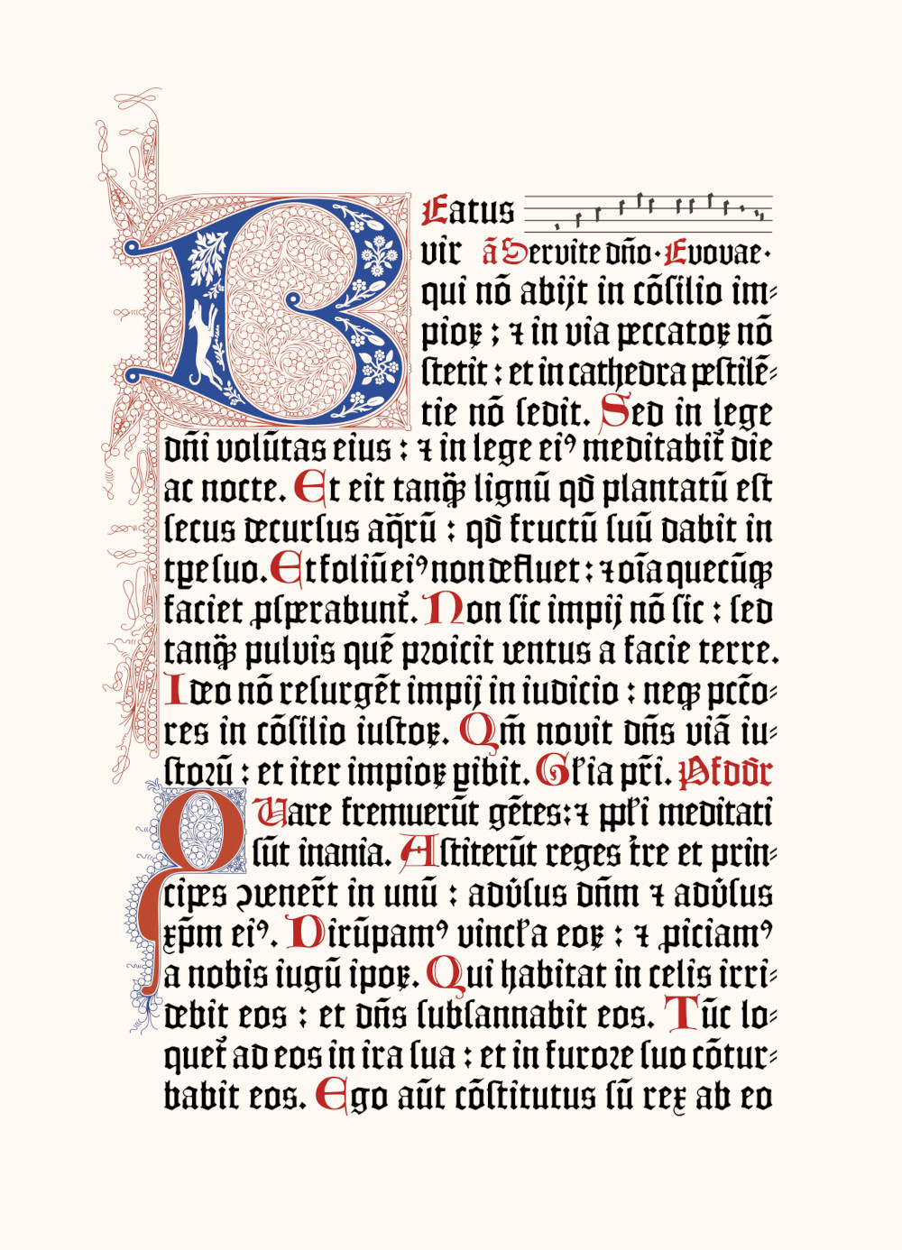 Mainz Psalter – Early printed psalm book, 1459