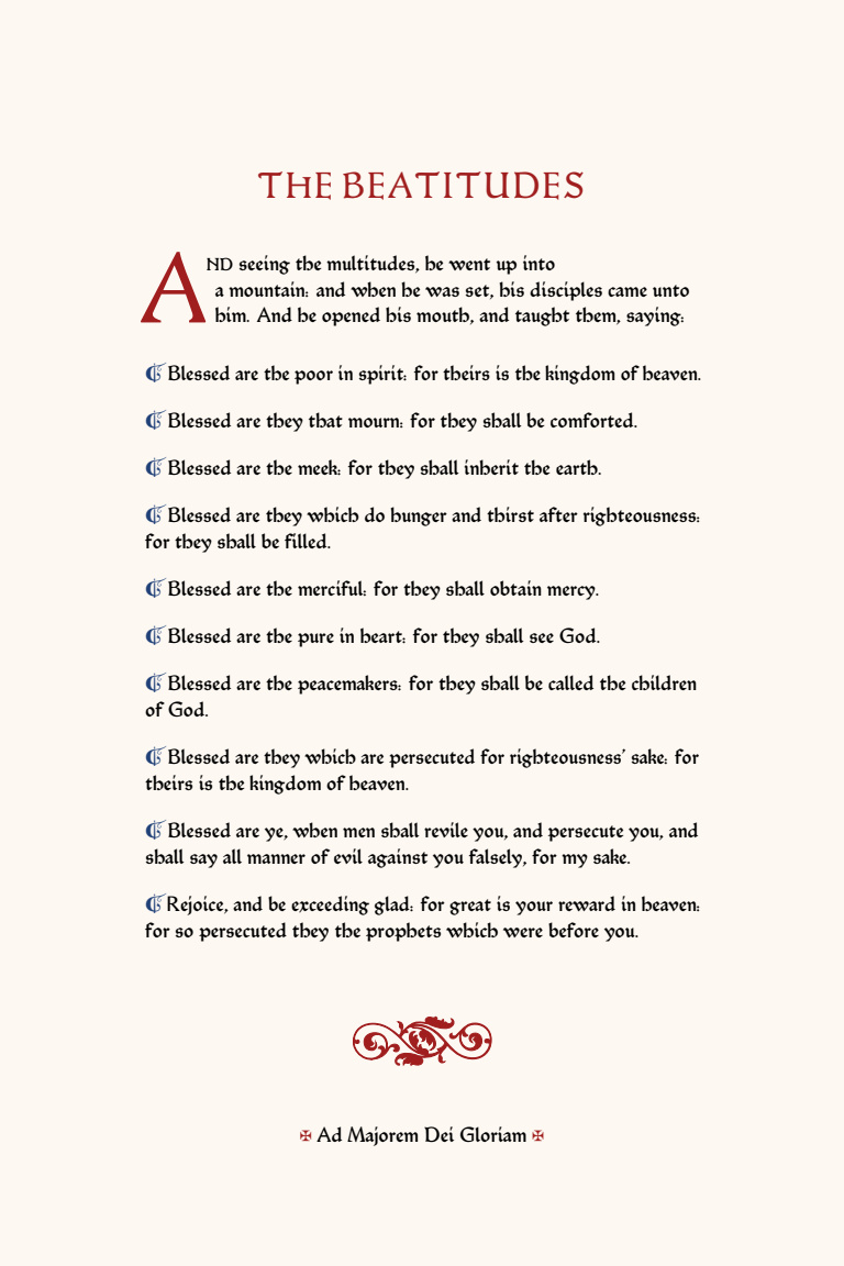 The Beatitudes