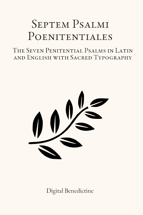 Septem Psalmi Poenitentiales - cover